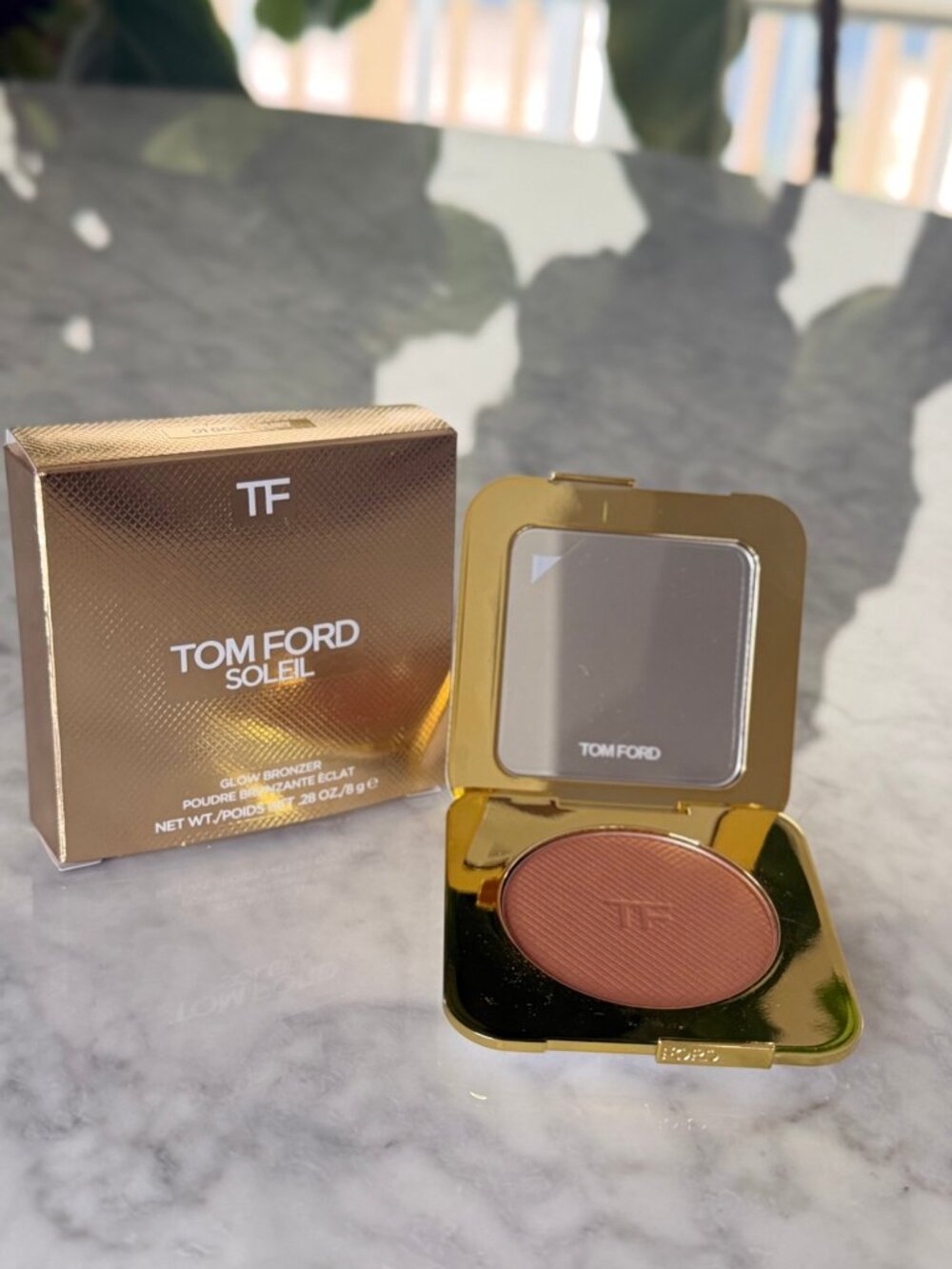 Tom Ford Soleil Glow Bronzer 01 Gold Dust Swatched Once Like New